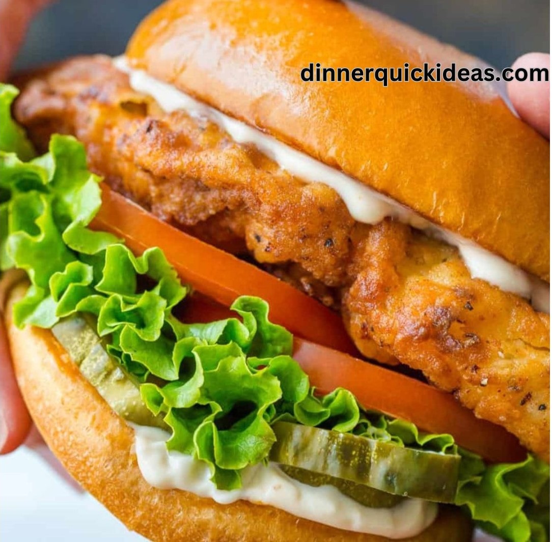 Chicken Sandwich Recipe: Best Ever, Juicy, Crispy & Easy!