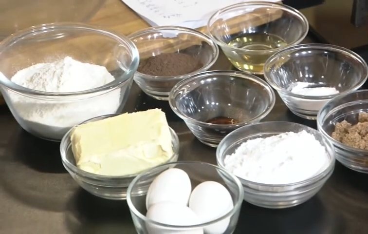 chocolate cake ingredients