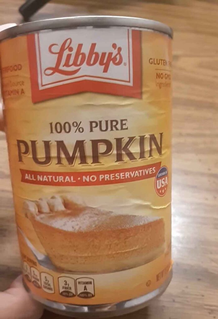 canned pumkin