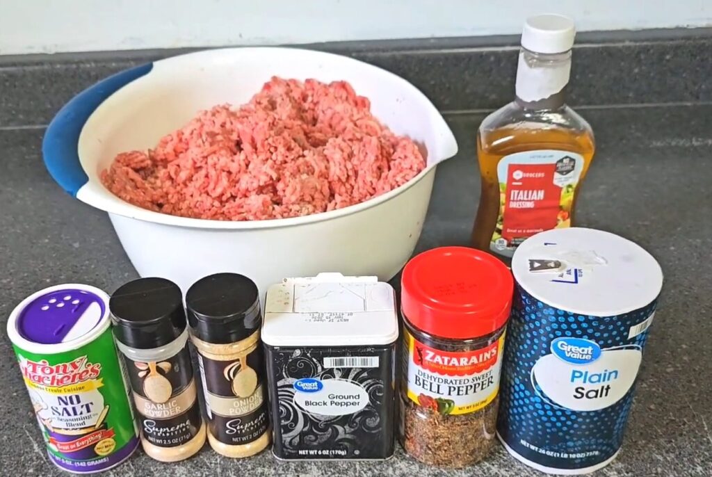 Meatloaf Ingredients



