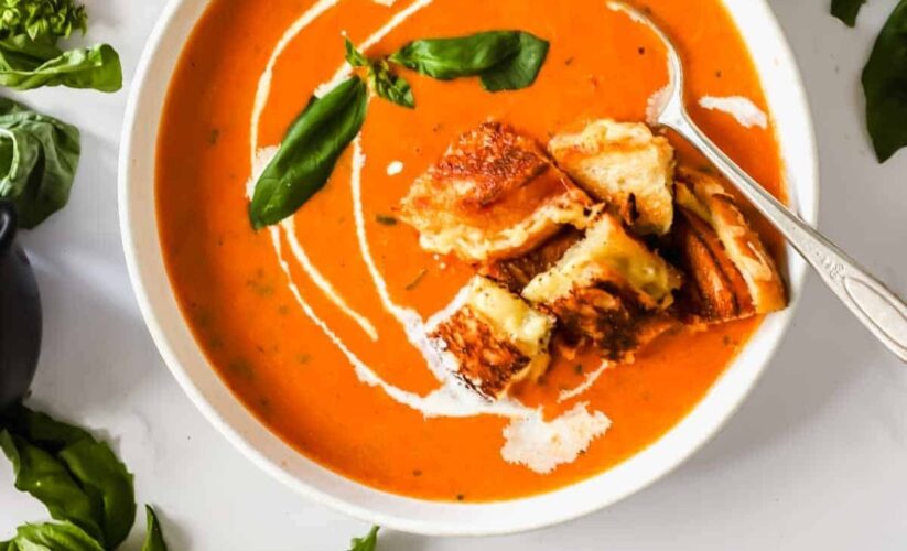 Tomato Bisque Soup Recipe Roasted : A Cozy, Creamy Dish
