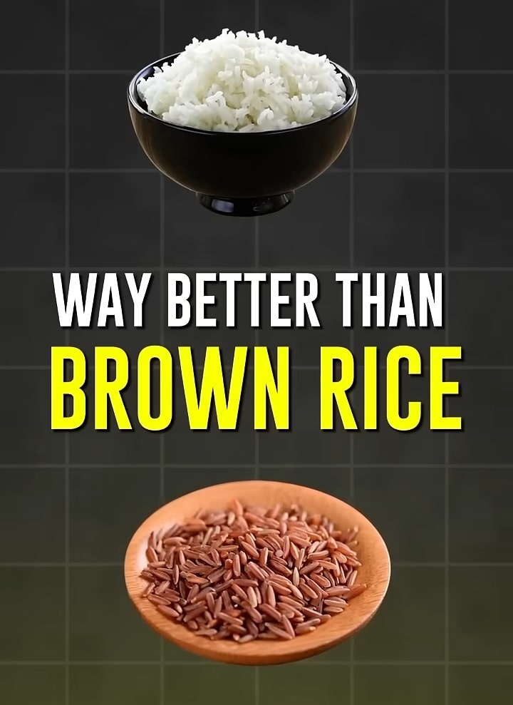 Healthy point of brown rice vs white rice
